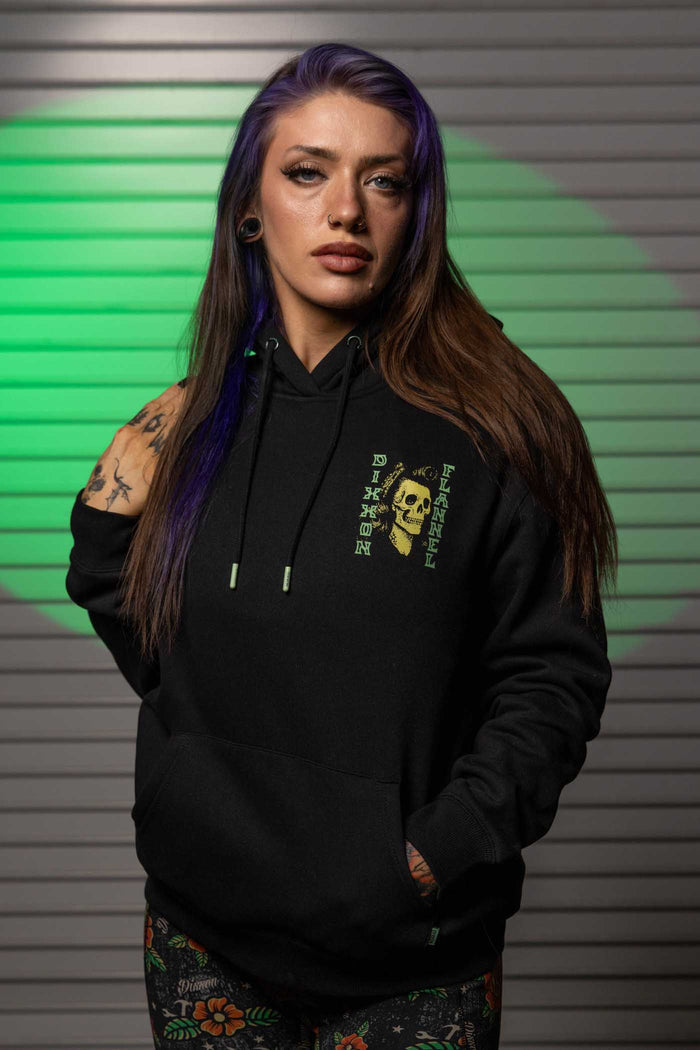 The Queen Womens Pullover - Black