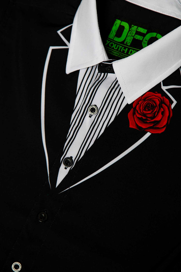 The Tux Youth Short Sleeve Party Shirt