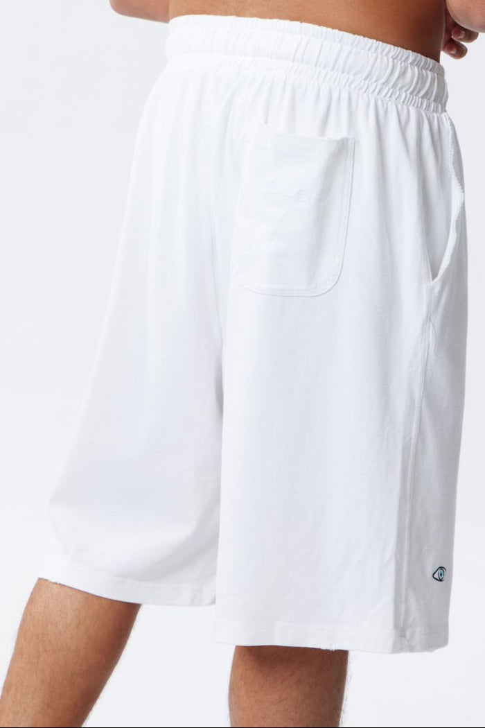 TIMELESS Oversized Bermuda Shorts - White