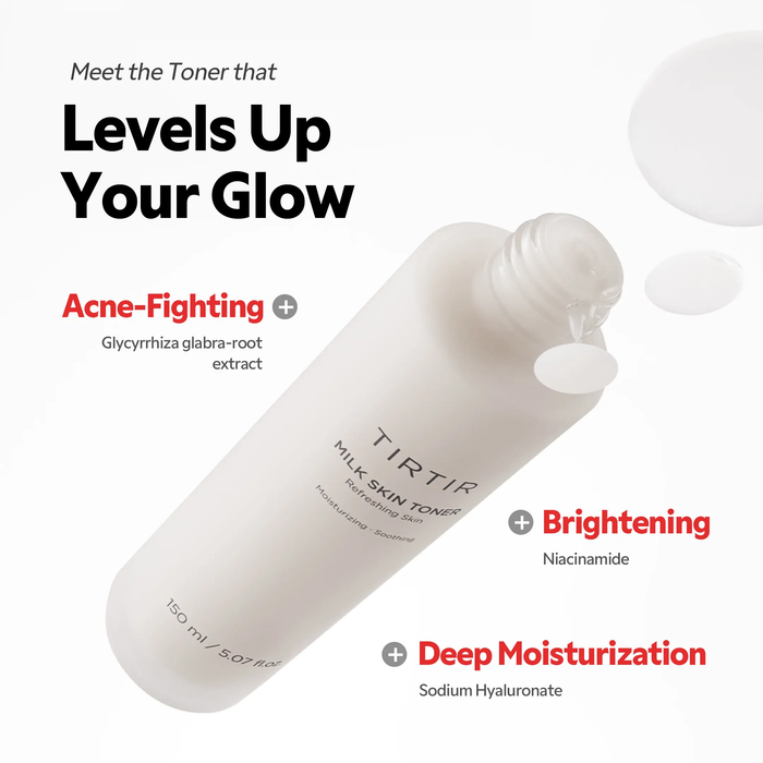 TIRTIR Milk Skin Toner 150 ML - DOKAN