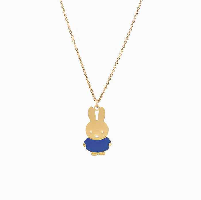 Titlee - Miffy Bunny Blue Necklace