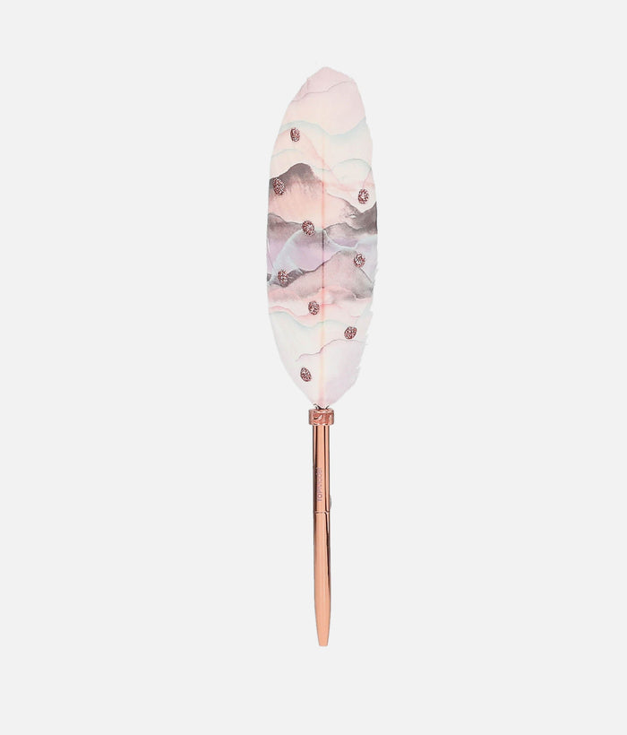 TOPModel Feather Ballpen, Cute Stationery for Dancers - 0013446