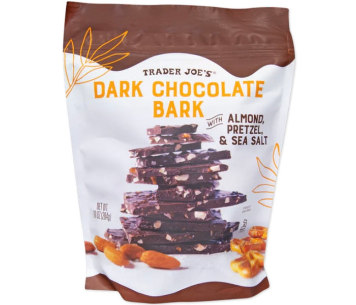 Trader Joe’s Dark Chocolate Bark with Almond, Pretzel & Sea Salt