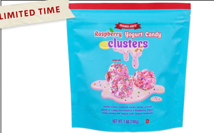 Trader Joes Raspberry Yogurt Candy Clusters