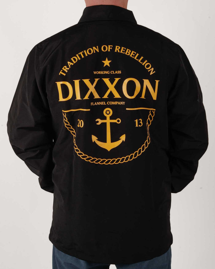 Tradition of Rebellion Coaches Jacket - Gold / Black