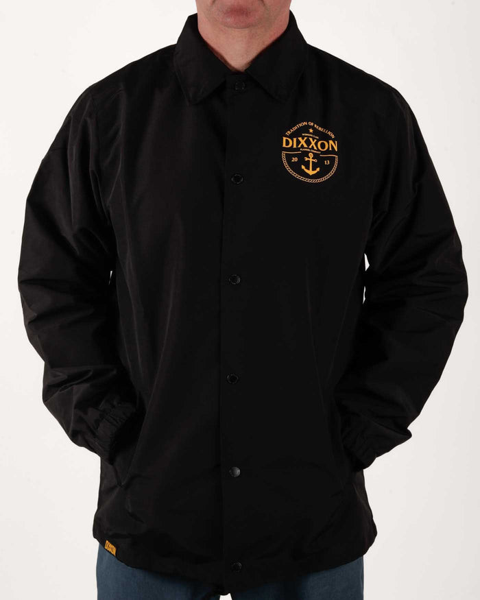 Tradition of Rebellion Coaches Jacket - Gold / Black
