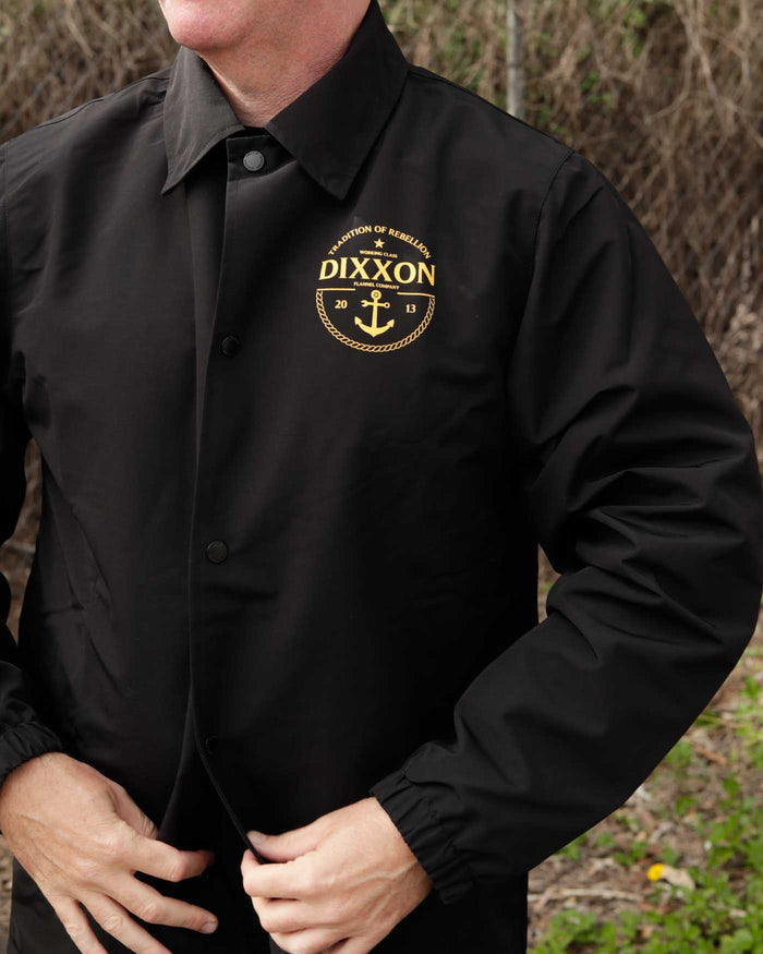 Tradition of Rebellion Coaches Jacket - Gold / Black