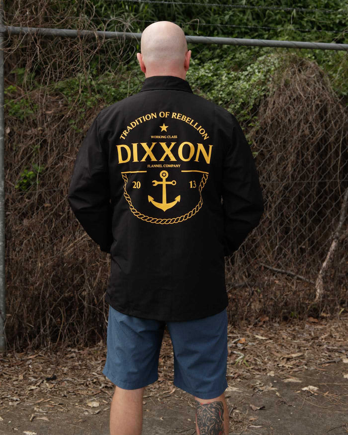 Tradition of Rebellion Coaches Jacket - Gold / Black