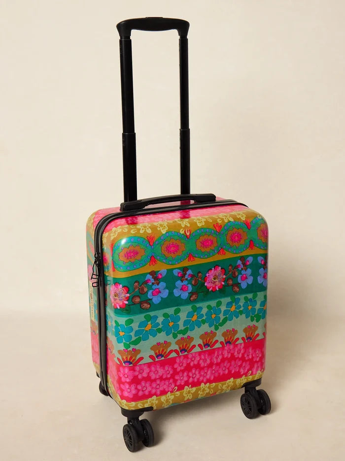 Mini Travel Happy Suitcase - Layered Rainbow-view 6