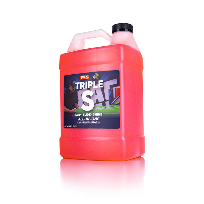 A jug of P and S Triple S on a white background.