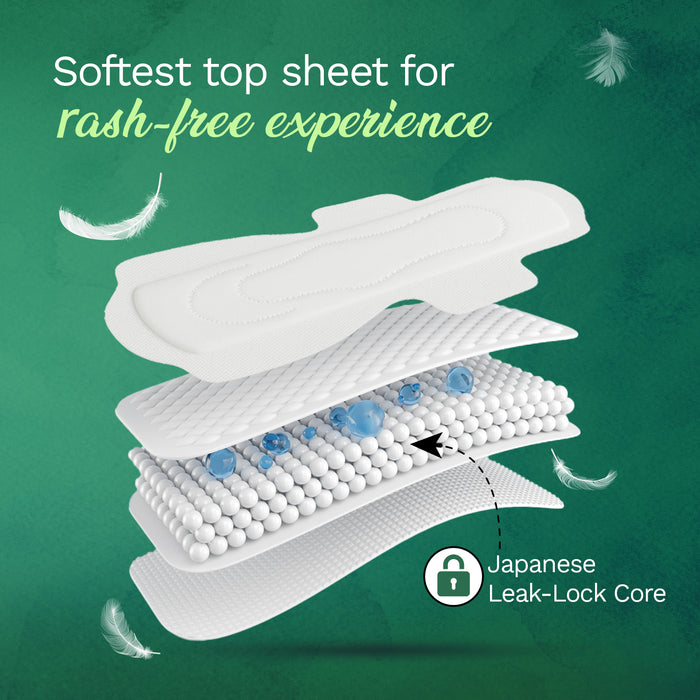 Pee Safe Ultra Thin Sanitary Pad (14 XL & 16 XXL)