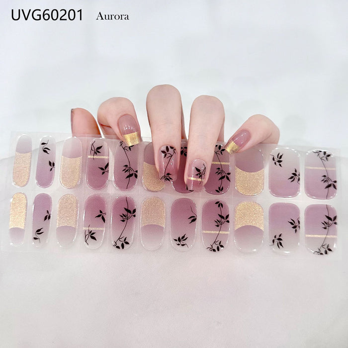 UV Gel Sticker semi-cured