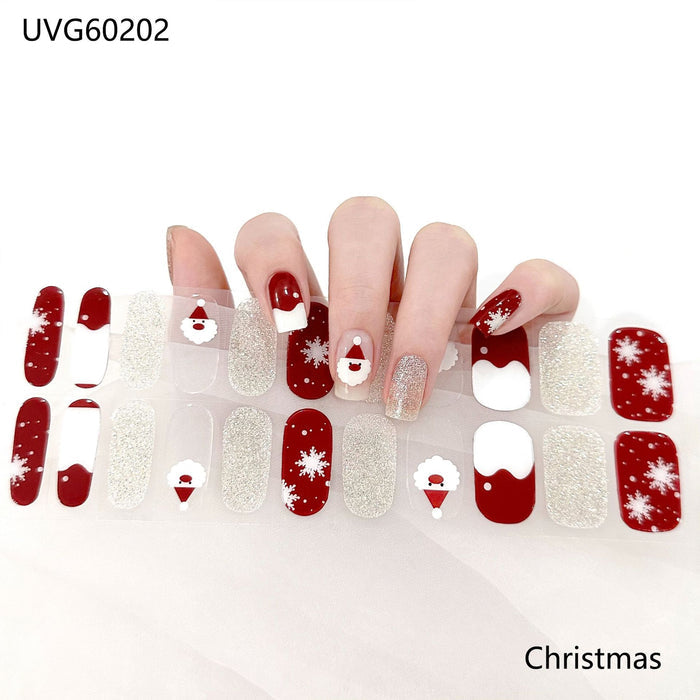 UV Gel Sticker semi-cured