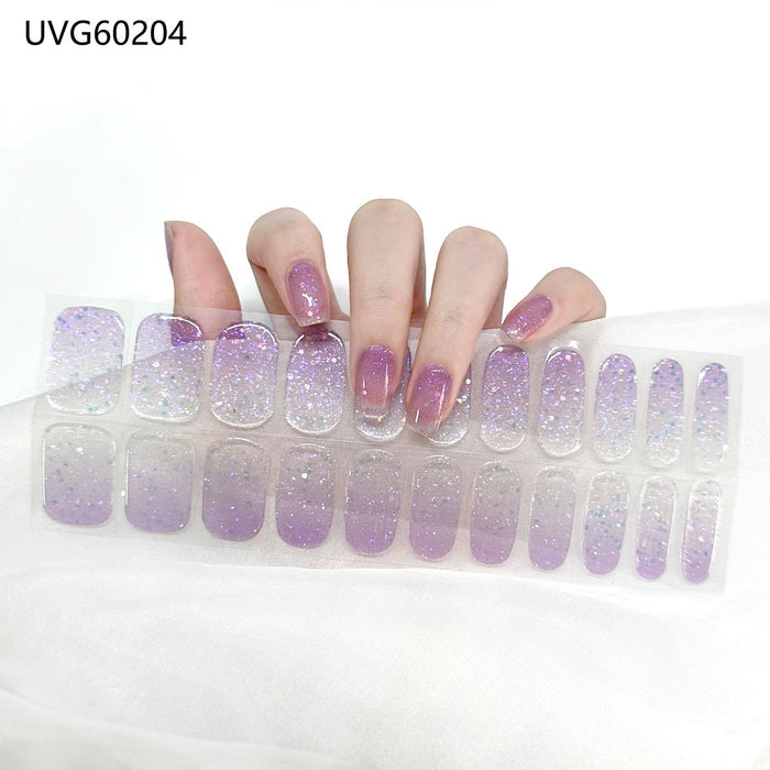 UV Gel Sticker semi-cured