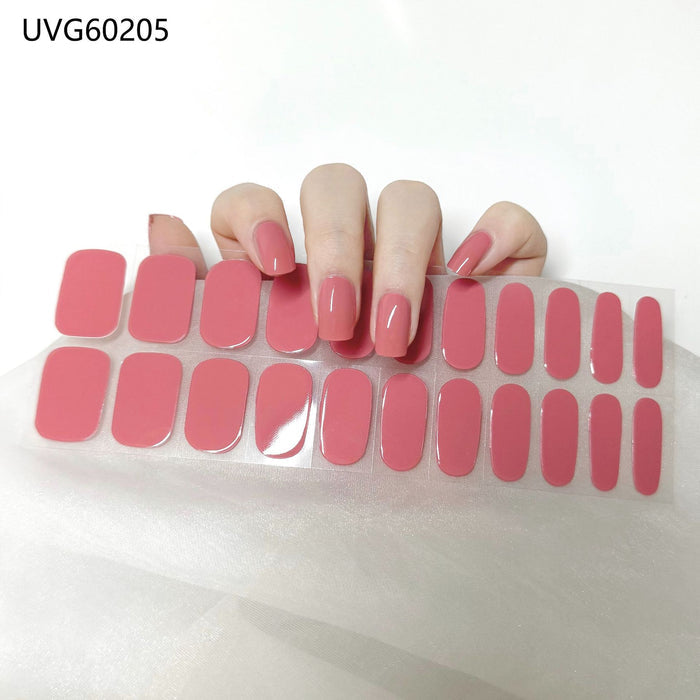 UV Gel Sticker semi-cured