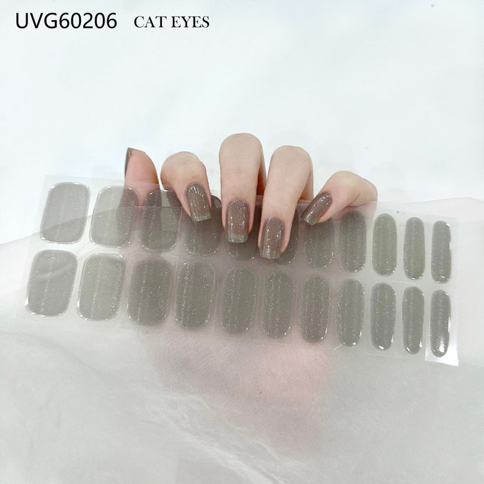 UV Gel Sticker semi-cured