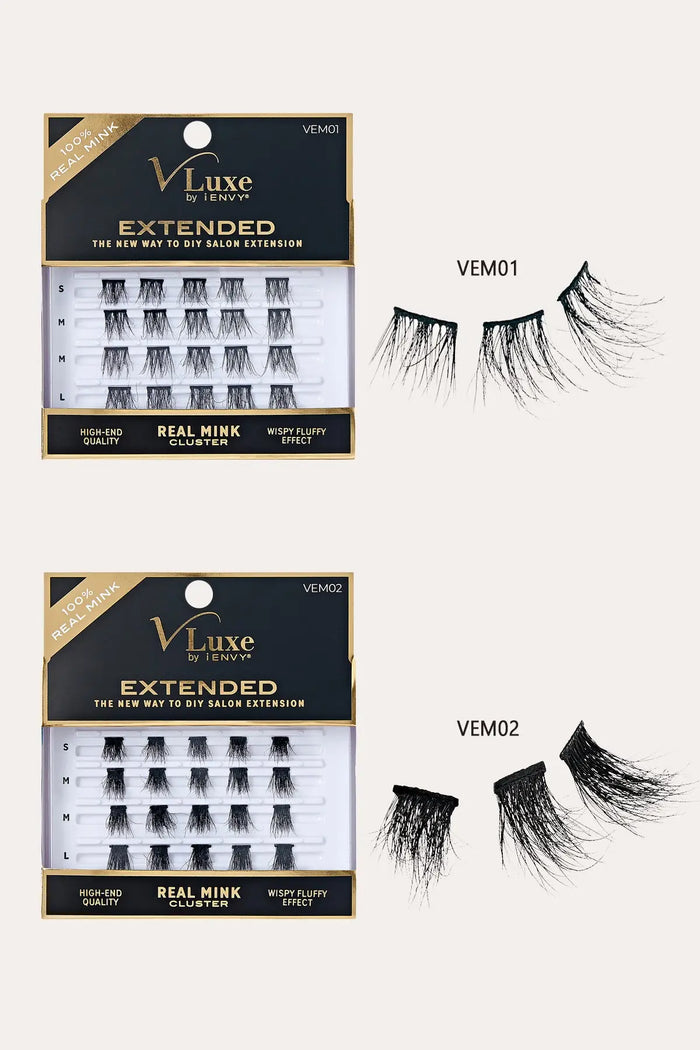 V LUXE BY I ENVY EXTENDED REAL MINK LASH - BSW BEAUTY CANADA