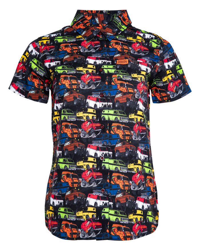 Vannin Women's Short Sleeve Party Shirt