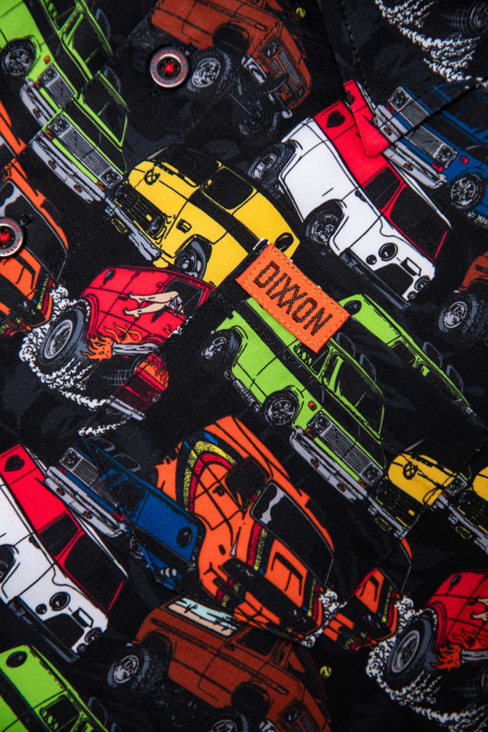 Vannin Youth Short Sleeve Party Shirt