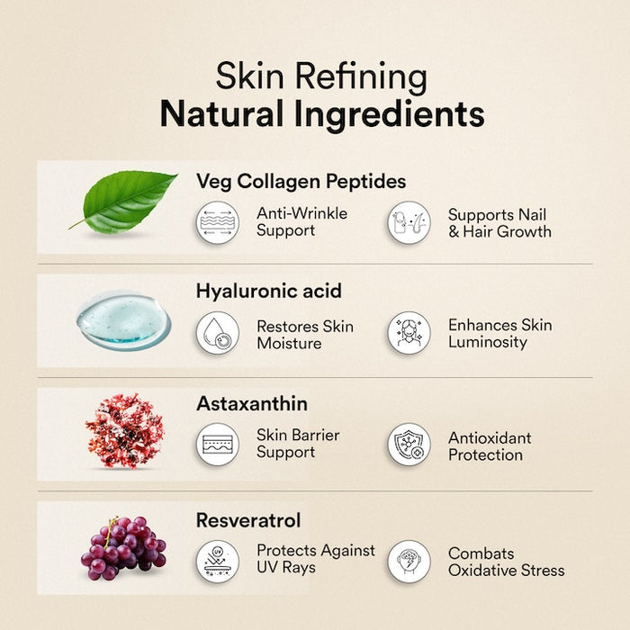 vegan pro collagen natural ingrdients