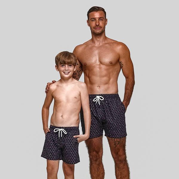 Wellington Boys Swim Trunks - Bondi Joe Swimwear