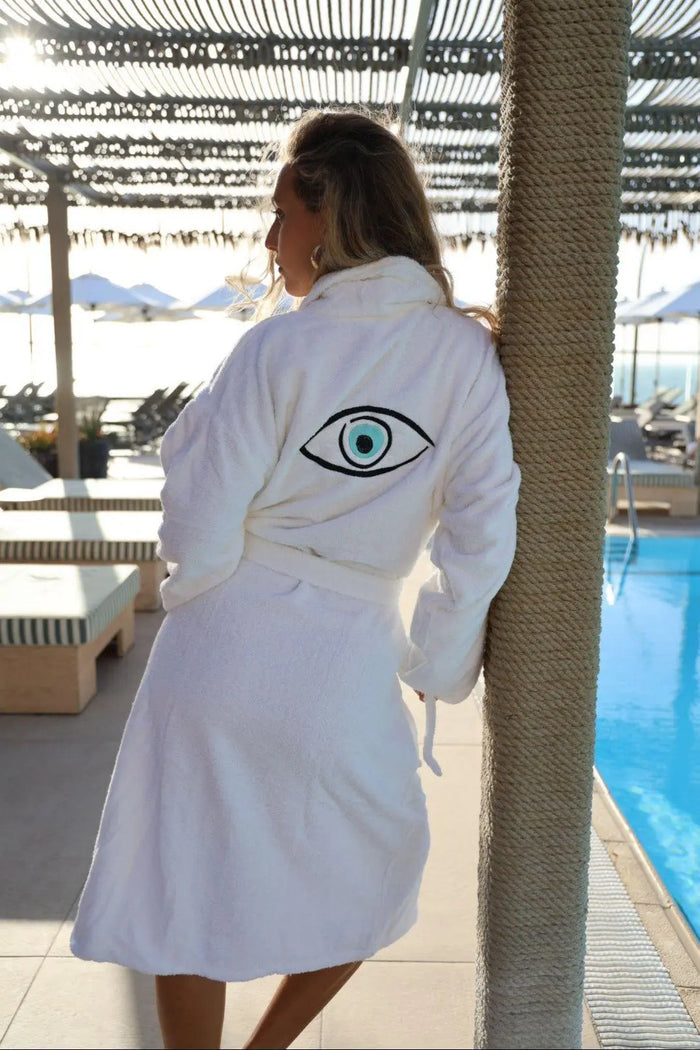Elliptical Eye Bathrobe - women TFU-TFU shop