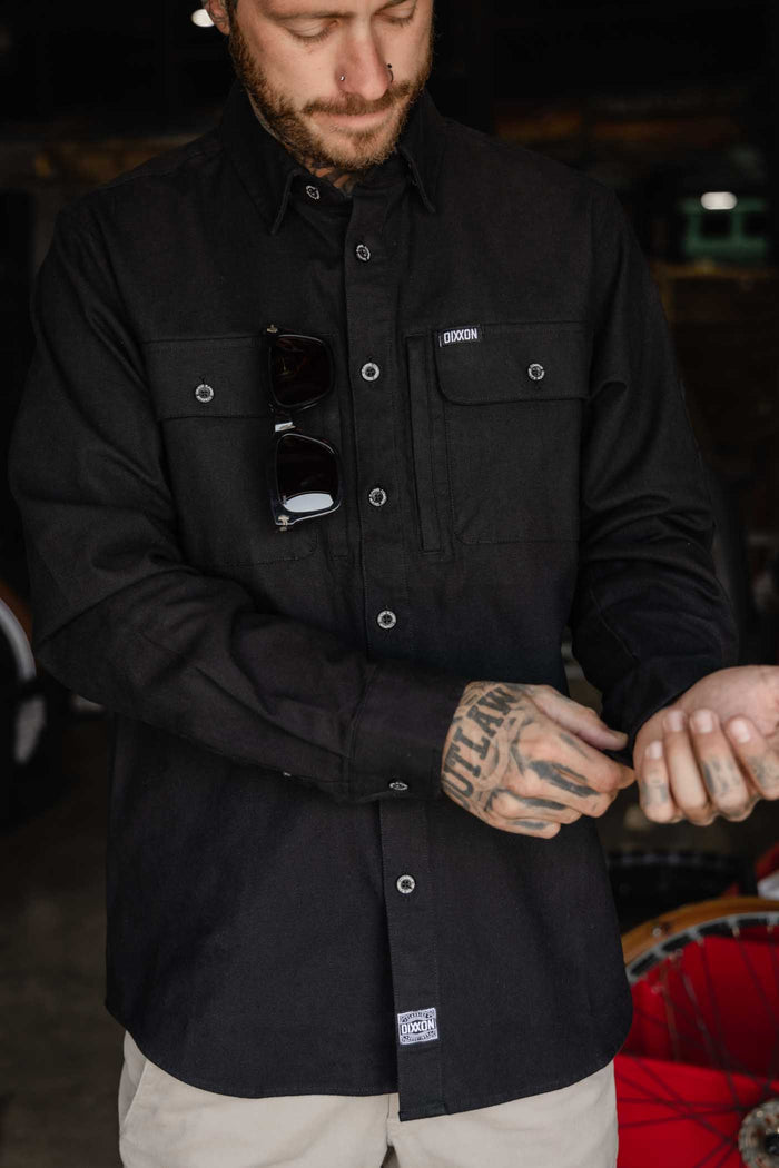 Work Shirt Long Sleeve - Black