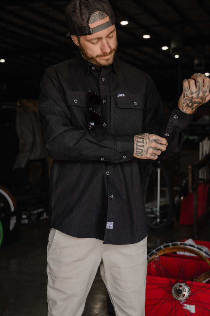 Work Shirt Long Sleeve - Black