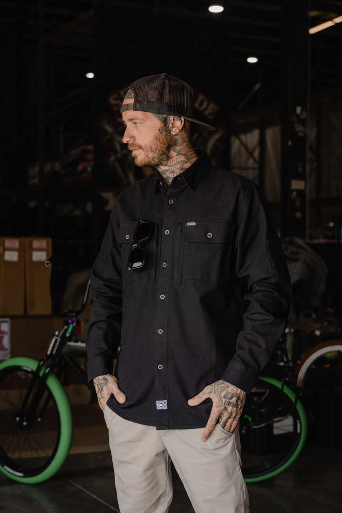 Work Shirt Long Sleeve - Black