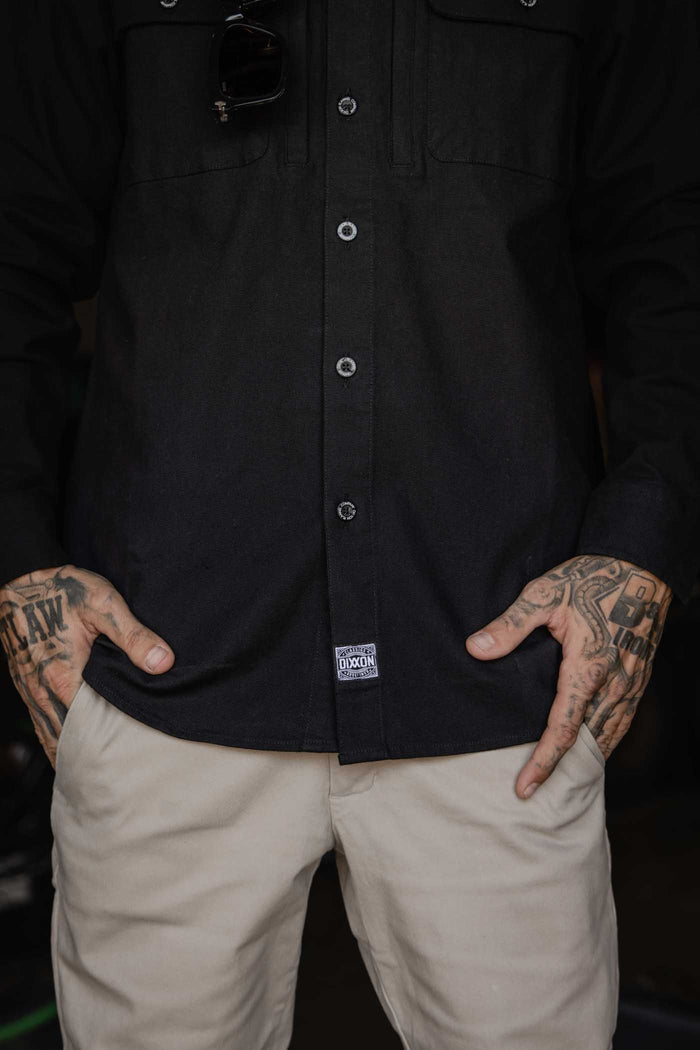 Work Shirt Long Sleeve - Black