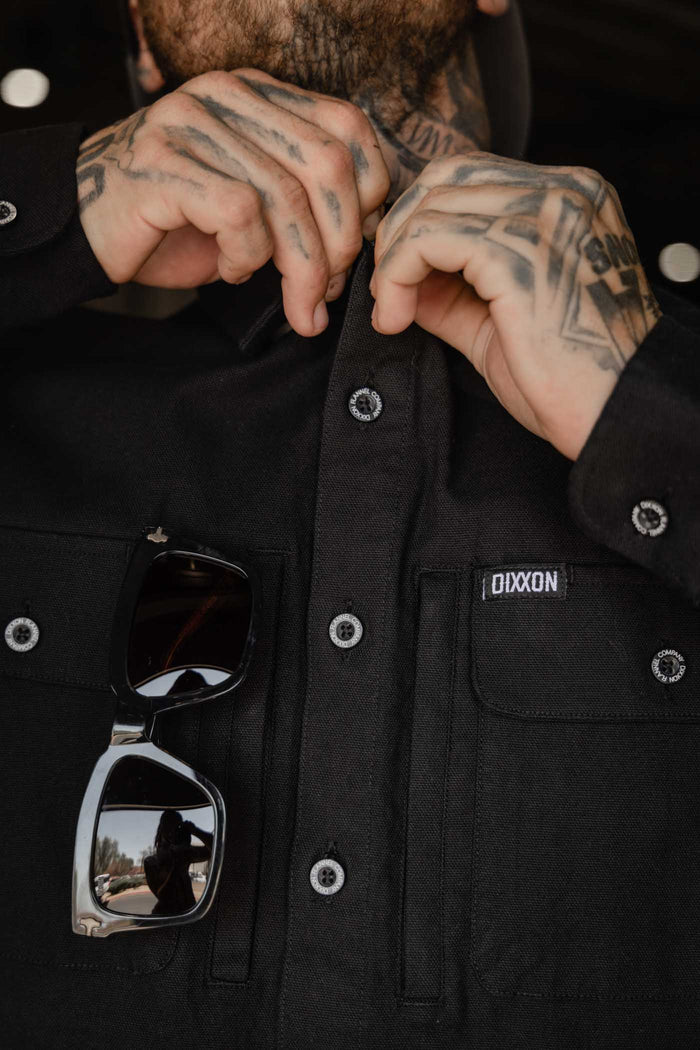 Work Shirt Long Sleeve - Black