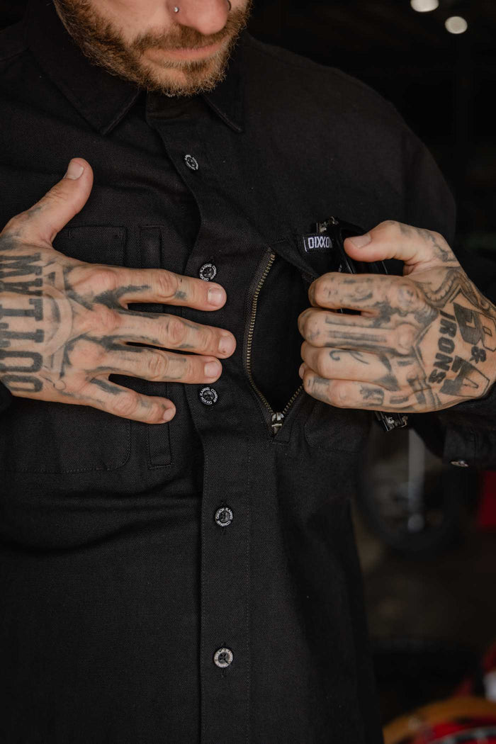 Work Shirt Long Sleeve - Black