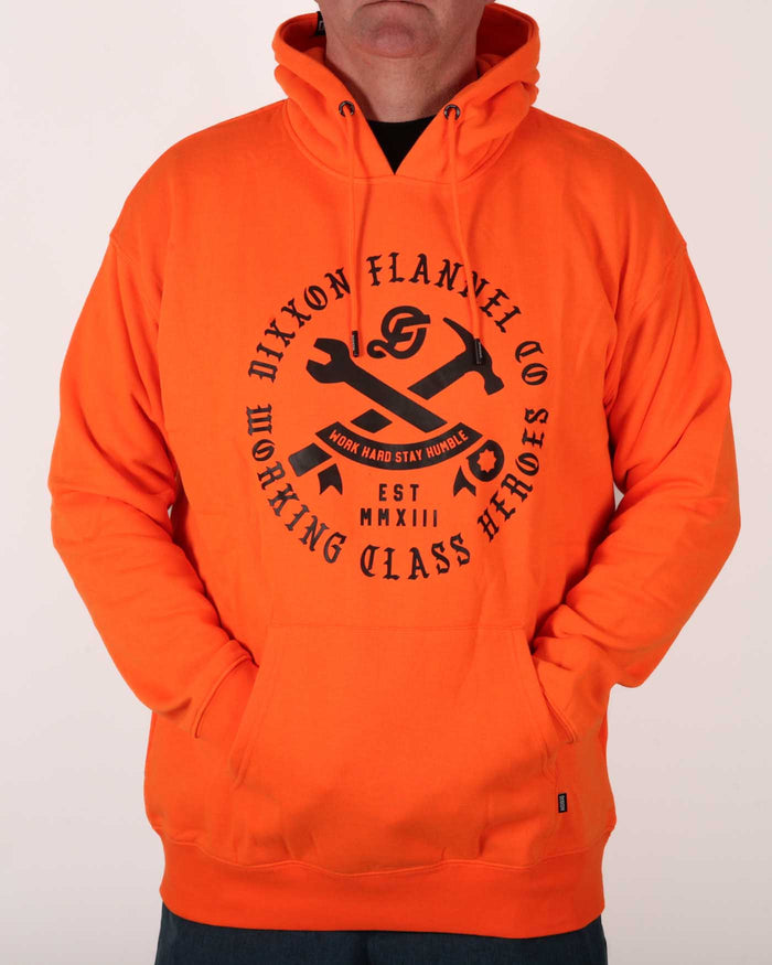 Working Class Heroes FR Hood - Black / Orange