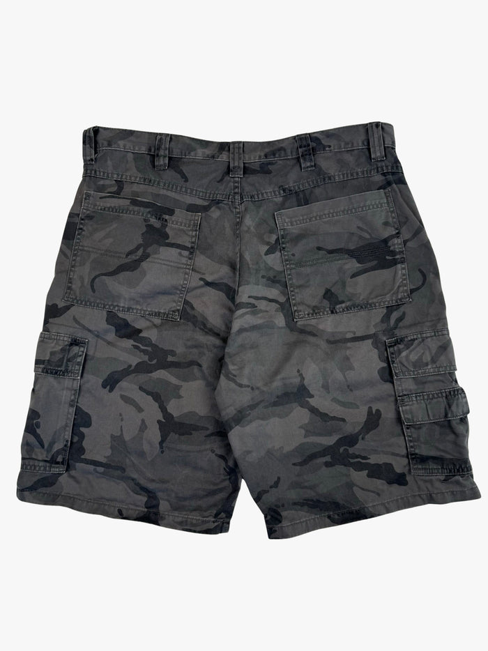 Wrangler Relaxed Fit Camo Cargo Shorts