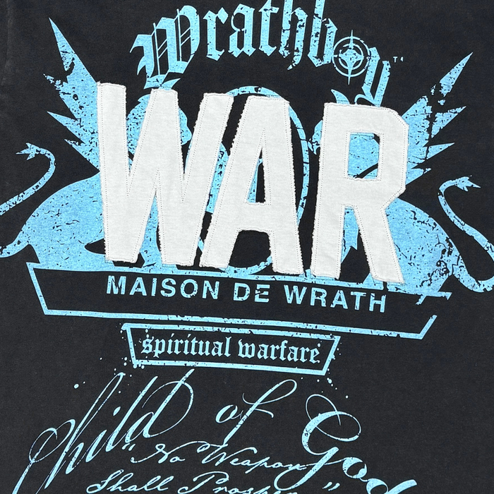 WRATHBOY "HARD TO KILL" OVERSIZED T-SHIRT - WB615 - BLACK