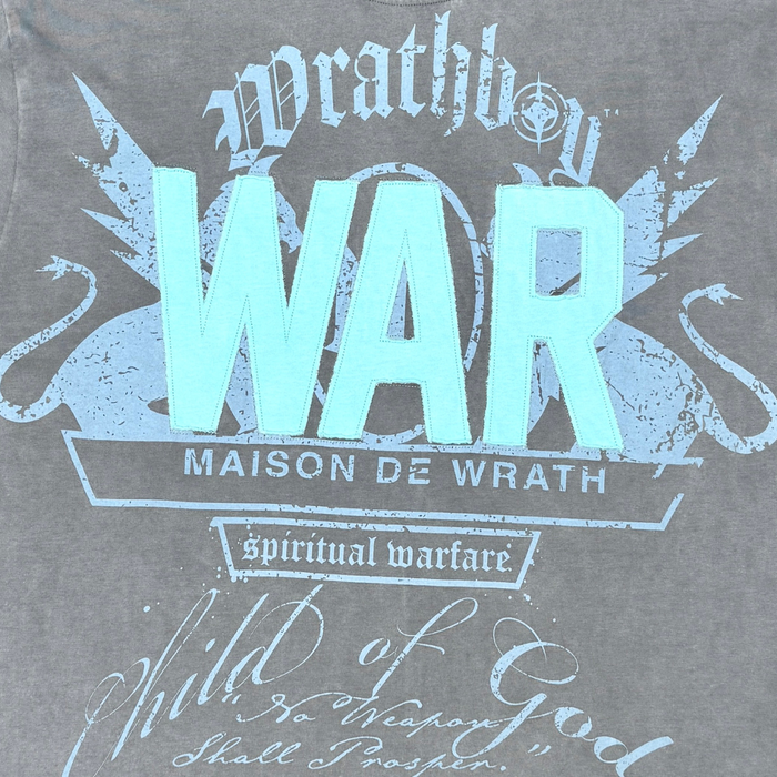 WRATHBOY "HARD TO KILL" OVERSIZED T-SHIRT - WB615 - GREY