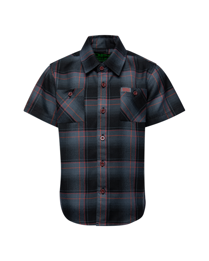 Zac Brown Band 2026 Shortie Youth Short Sleeve Flannel