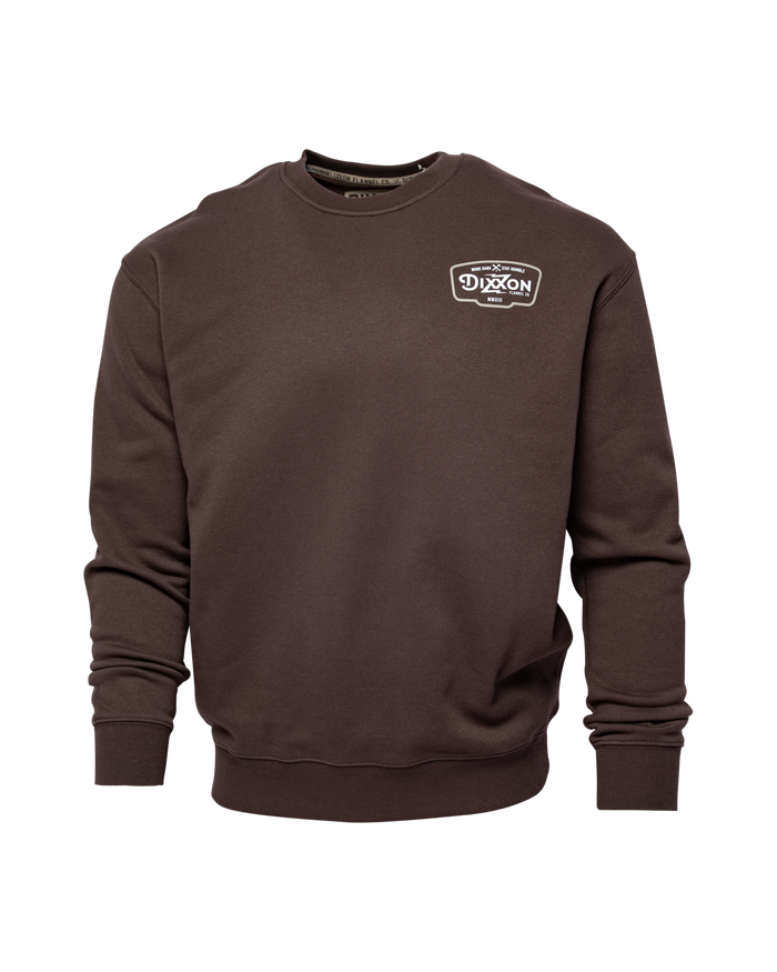 Zapped Crewneck - Tan/White-Brown